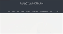 Desktop Screenshot of malcolmnetburn.com